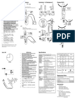 T5-600/T5-1000 Electrical Tester: Instruction Card