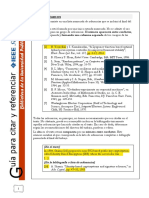 Citar y Referenciar en el Sistema IEEE