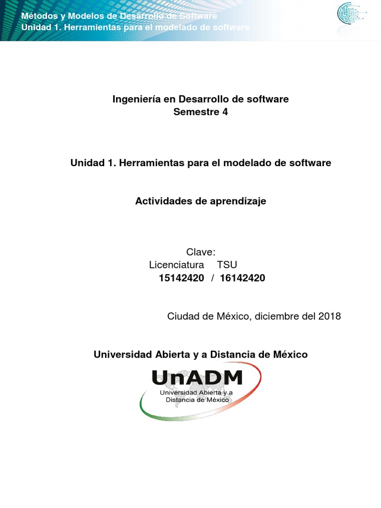 Herramientas de Modelado en Desarrollo de Software | PDF | Software ...