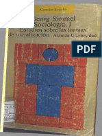 Simmel - Sociología, estudios sobre las formas de socialización Vol. I.pdf
