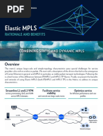 Elastic MPLS: Rationale and Benefits