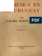 Lauro Ayestaran - 1953 - La Musica en El Uruguay Vol.1 PDF
