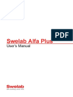 Swelab Alfa Plus User Manual - V11, 2015-05-20 - EN PDF