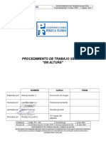 PTS 002 Trabajo en Altura