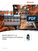 Honeywell Sensing Micro Switch Ls Product Sheet 002403 1 EN PDF