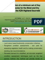 Key Grass Species Selection for Moist and Dry Phases of KZN Highland Sourveld