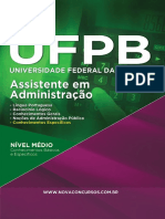 Ufpb Assistente em Administra o - Desbl 2 PDF
