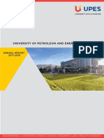 Upes Annual Report 2017 18 PDF