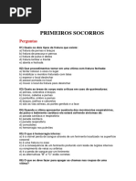 60 PERGUNTAS E RESPOSTAS DE PRIMEIROS SOCORROS EM TEMPO REAL - Múltipla ...