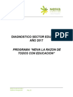 Diagnostico Sector Educativo Neiva a 2017