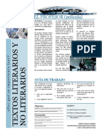 Textos Literarios y No Literarios PDF