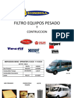 Filtros Equipo Pesado Economi - Sa PDF