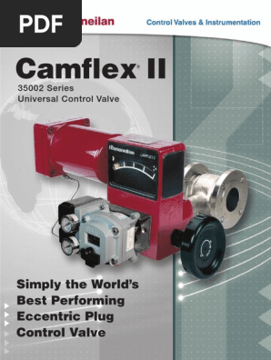 Masoneilan 35002 Camflex Ii Spec Data Valve Mechanical