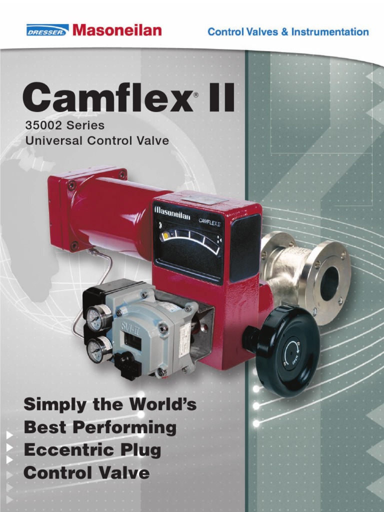 Masoneilan++35002+CamFlex+II+Spec+Data Valve Mechanical Engineering