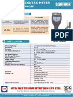 Coating Thickness Meters With External Probe GGHHH