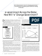 E-Government Across The Globe: How Will "E" Change Government?