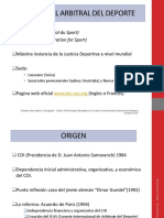 TAS: El máximo tribunal arbitral del deporte mundial