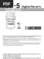 BOSS/DD20 ⭐︎箱　説明書付 Boss Giga Delay Dd-20 Manual | PDF
