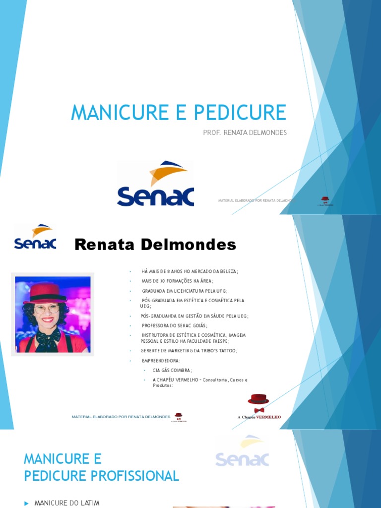 Curso de Manicure e Pedicure Senac | PDF | Bem-estar | Médico