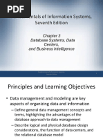 Fundamentals of Information Systems, Seventh Edition: Database Systems, Data Centers, and Business Intelligence