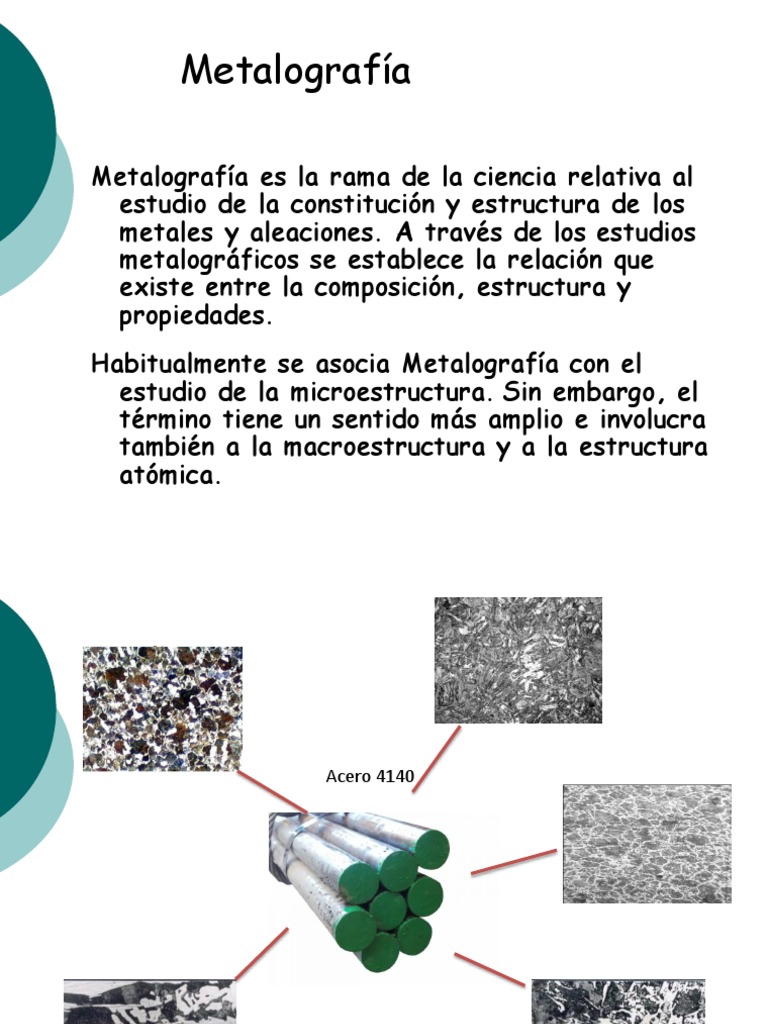Introducción a la Metalografía | PDF | Microscopio | Aluminio