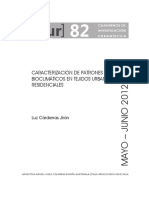 Dialnet CaracterizacionDePatronesBioclimaticosEnTejidosUrb 4201101 PDF