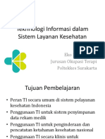 Tekhnologi Informasi Dalam Sistem Layanan Kesehatan