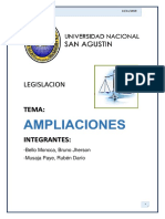 ampliaciones