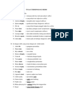 Tugas Terminologi Medis 10 Istilah Suffix