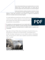 Estudios e Informes Nacionales e Internacionales Indican Que en Aquellos Centros Con Un Número Elevado de Alumnado Inmigrante Sufren Un Mayor Fracaso Escolar y en Muchos Casos Se Detectan Problemas de Convivencia Respecto Ot