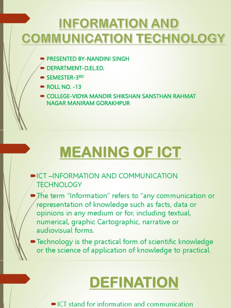 An Informative Document on the Meaning, Advantages and Uses of