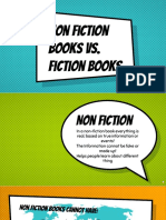 Non Fiction Books vs. Fiction Books