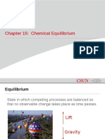 Chapter 15: Chemical Equilibrium: Chem 102 Dr. Eloranta