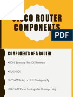 3.1 Cisco Router Components