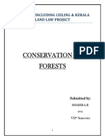 Conservation of Forests