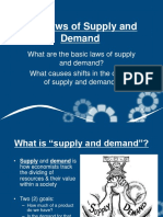 The Laws of Supply and Demand