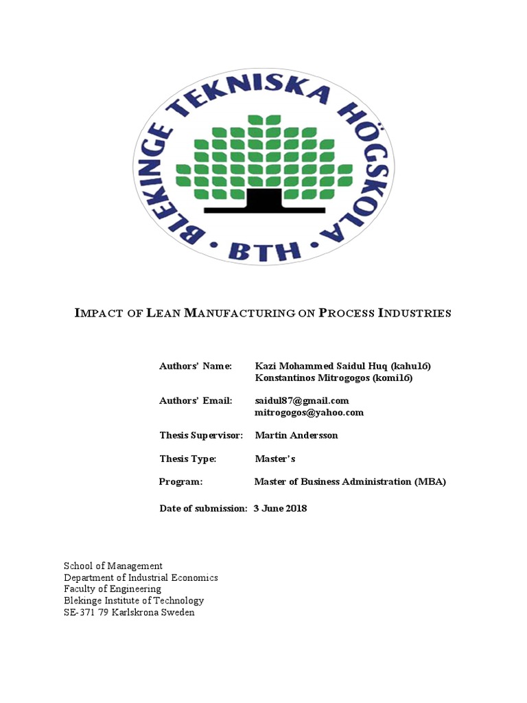 Research topics in six sigma image