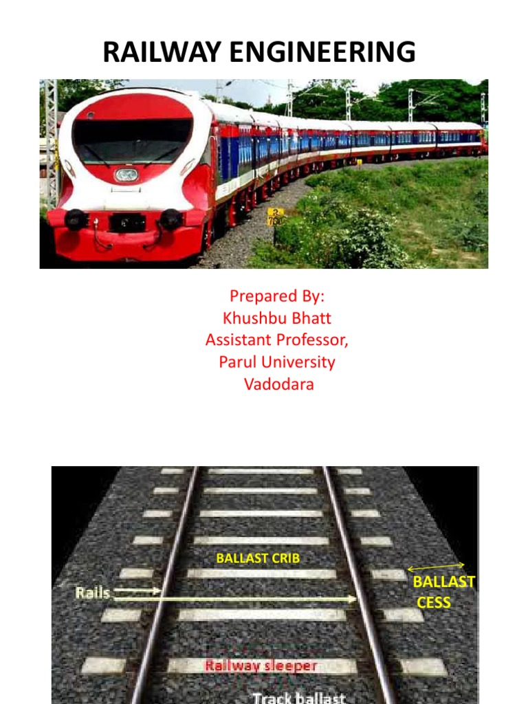 Ballast Crib and Cess in Railways | PDF | Track (Rail Transport) | Friction