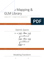 Shadow Mapping & GLM Library: Ceng 477 - Computer Graphics