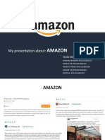 Amazon: My Presentation About