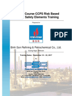 BSR - 20 Element RBPS Training - 14september2017 PDF