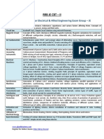 CareerLauncher Syllabus For Electrical Allied Engineering Exam Group Je. CB1198675309