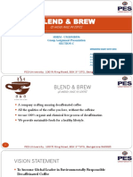 Blend & Brew Group Assignment Presentation