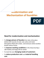 Modernization and Mechanisation of Foundry PDF