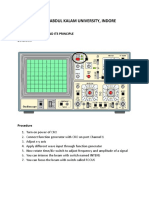 Sop For Instrument