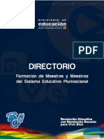 Directorio - 2015 ESFM PDF