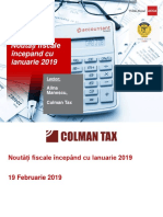 Seminar - Noutati Fiscale2019 19.02.2019
