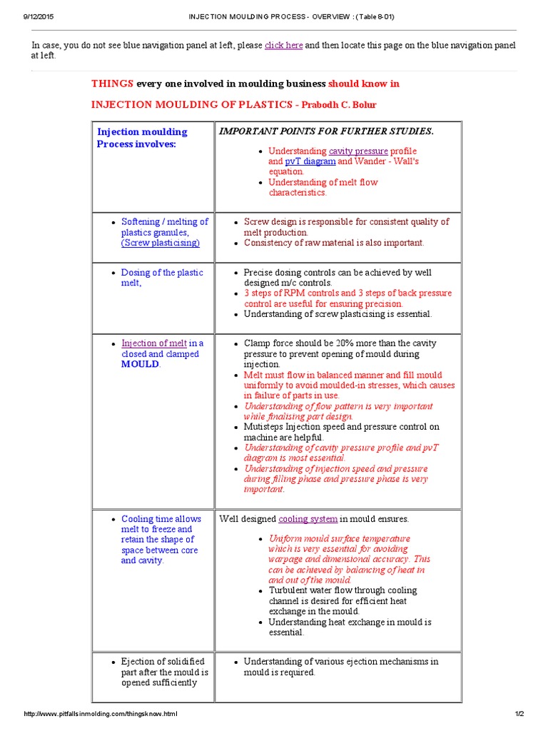 Injection Molding Defects Overview | PDF | Continuum Mechanics | Materials