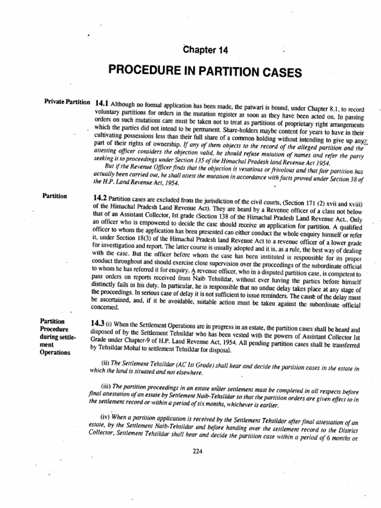 Partition PDF Lawsuit Concurrent Estate