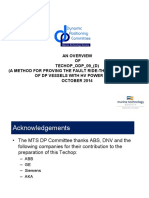 Overview of MTS Fault Ride-Through TECHOP